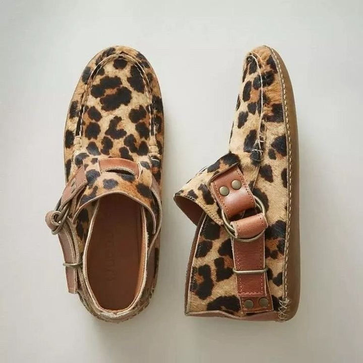 Claire | Women’s Artistic Cat Design Slip-On Shoes