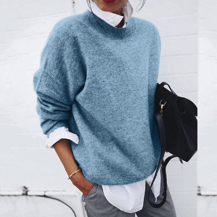 Daisy | Women’s Soft Round Neck Pullover Sweater