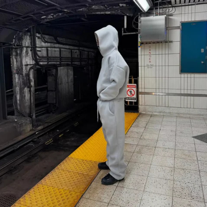 Adam | Men’s Minimal Hooded Sweater Set