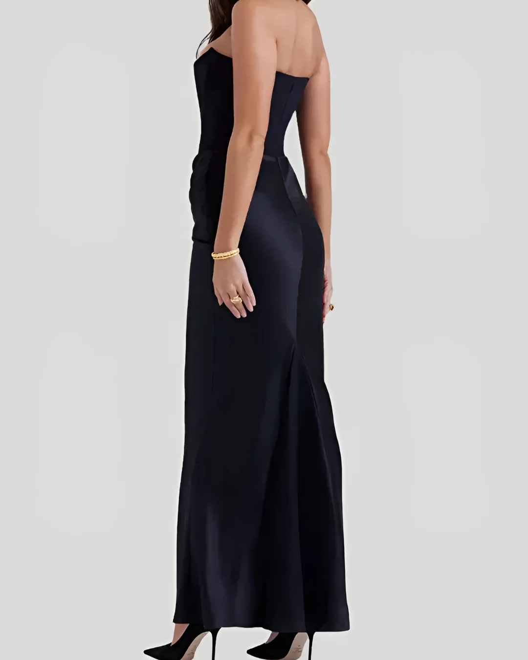 Brooklyn | Women Wedding Guest Draped Maxi Dress
