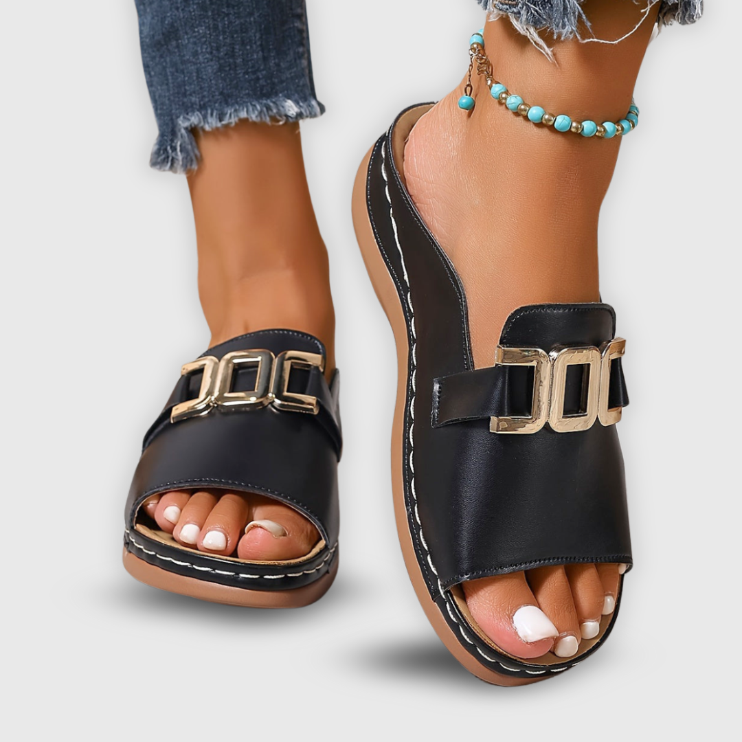 Lily | Women’s Spring Platform Slip‑On Sandals