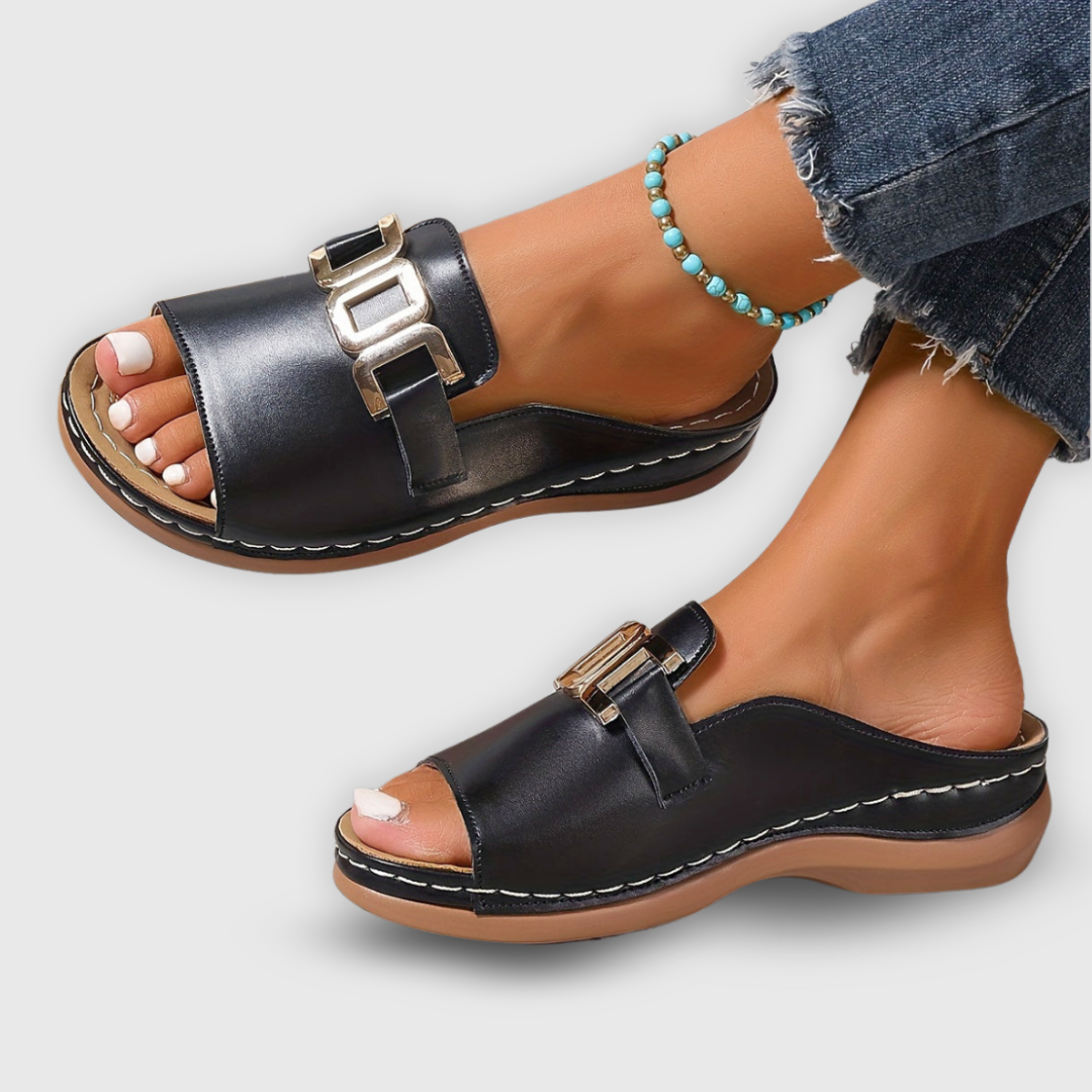 Lily | Women’s Spring Platform Slip‑On Sandals