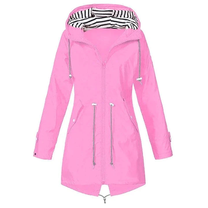 Marie | Women’s Casual Hooded Lightweight Raincoat