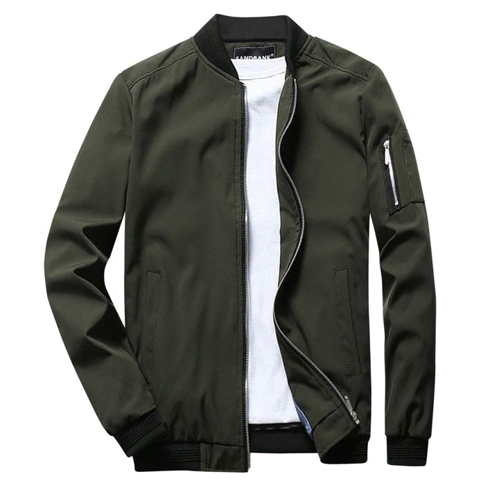 Carl | Modern Zipper Front Jacket For Men