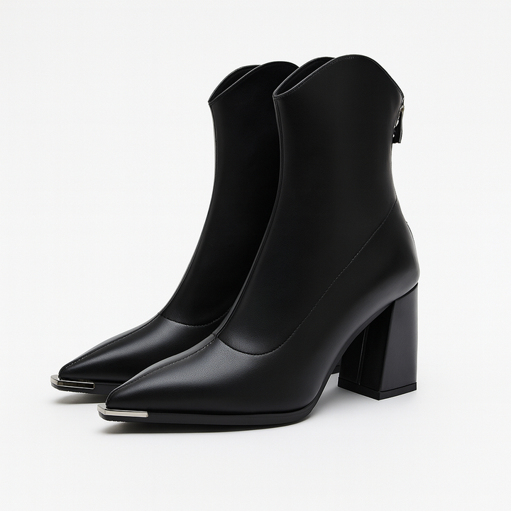 Eleanor | Women’s Spring Pointed Heel Ankle Boots