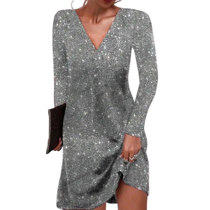 Eleanor | Women’s Elegant V-Neck Wrap Dress