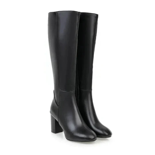 Claire | Women’s Knee-High Heeled Boots