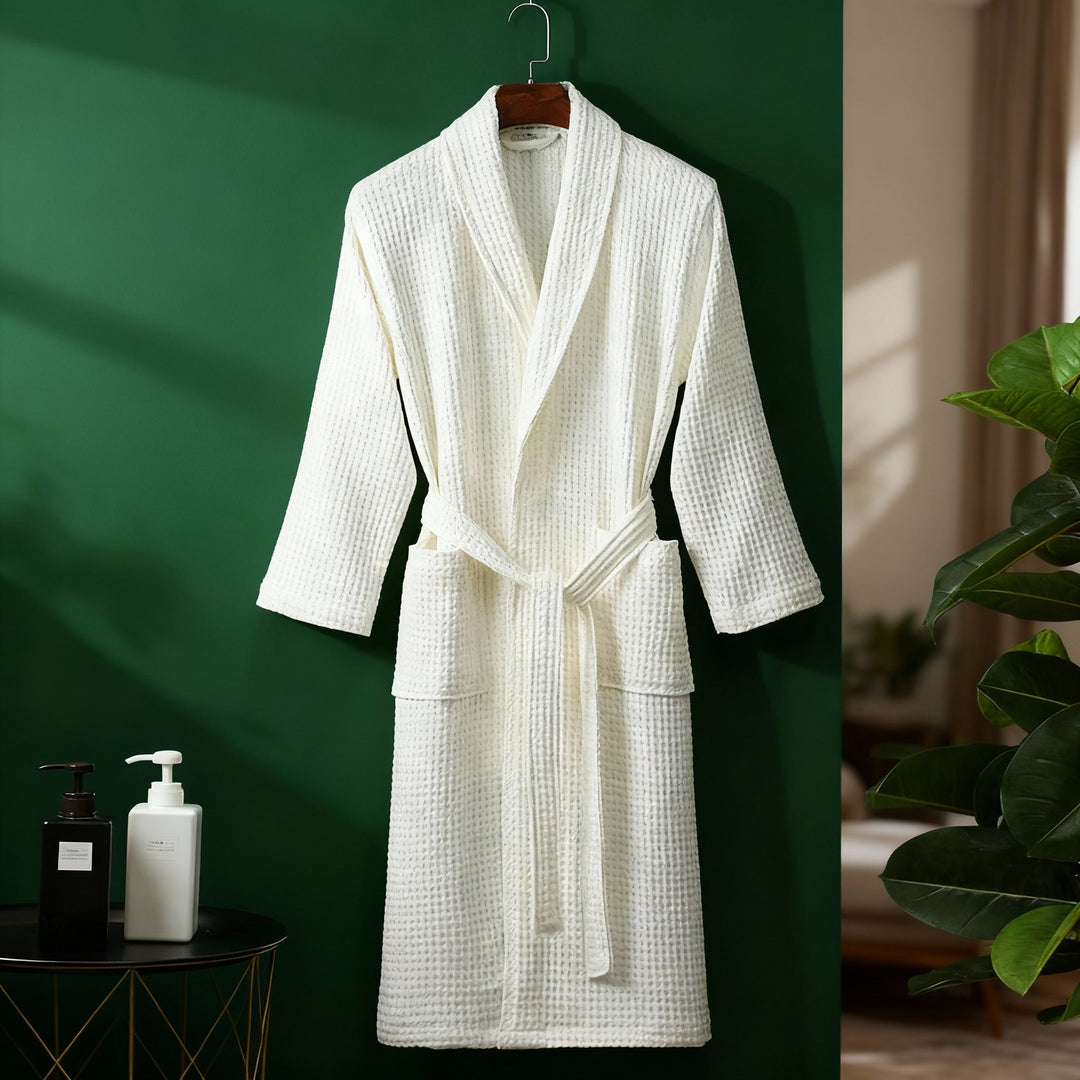 Sarah | Women’s Spring Waffle Lounge Robe