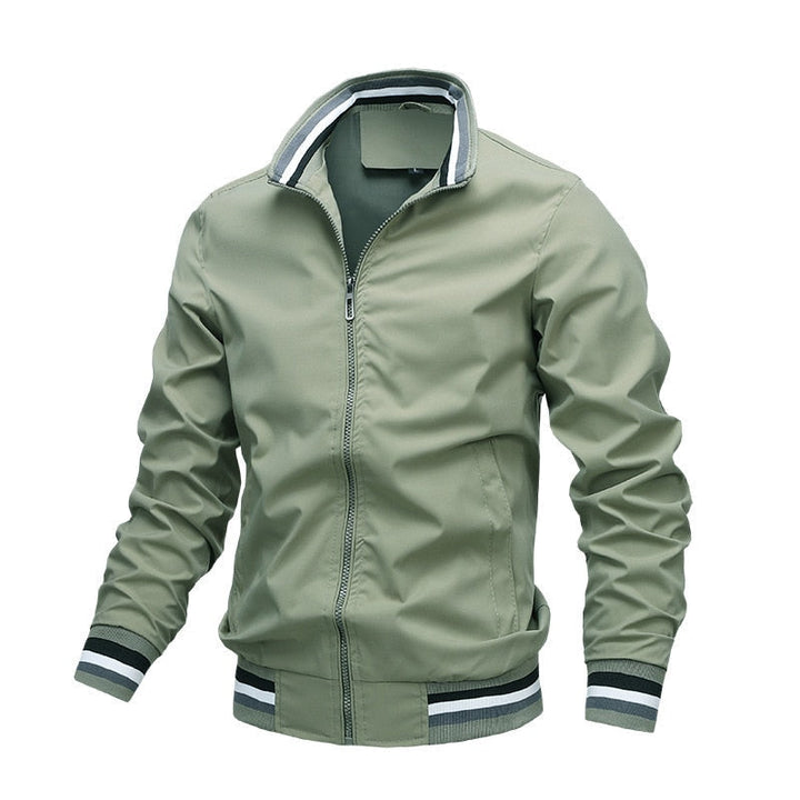 Brian | Casual Zipper Lightweight Bomber Jacket For Men