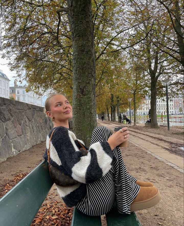 Hannah | Women’s Spring Striped Relaxed Pants