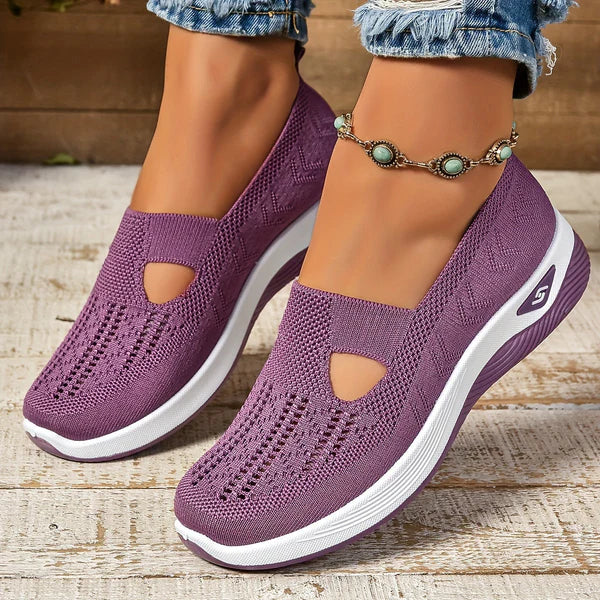 Sophia | Women’s Breathable Slip-On Walking Sneakers