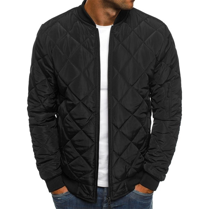 Victor | Streetwear Inspired Quilted Jacket For Men