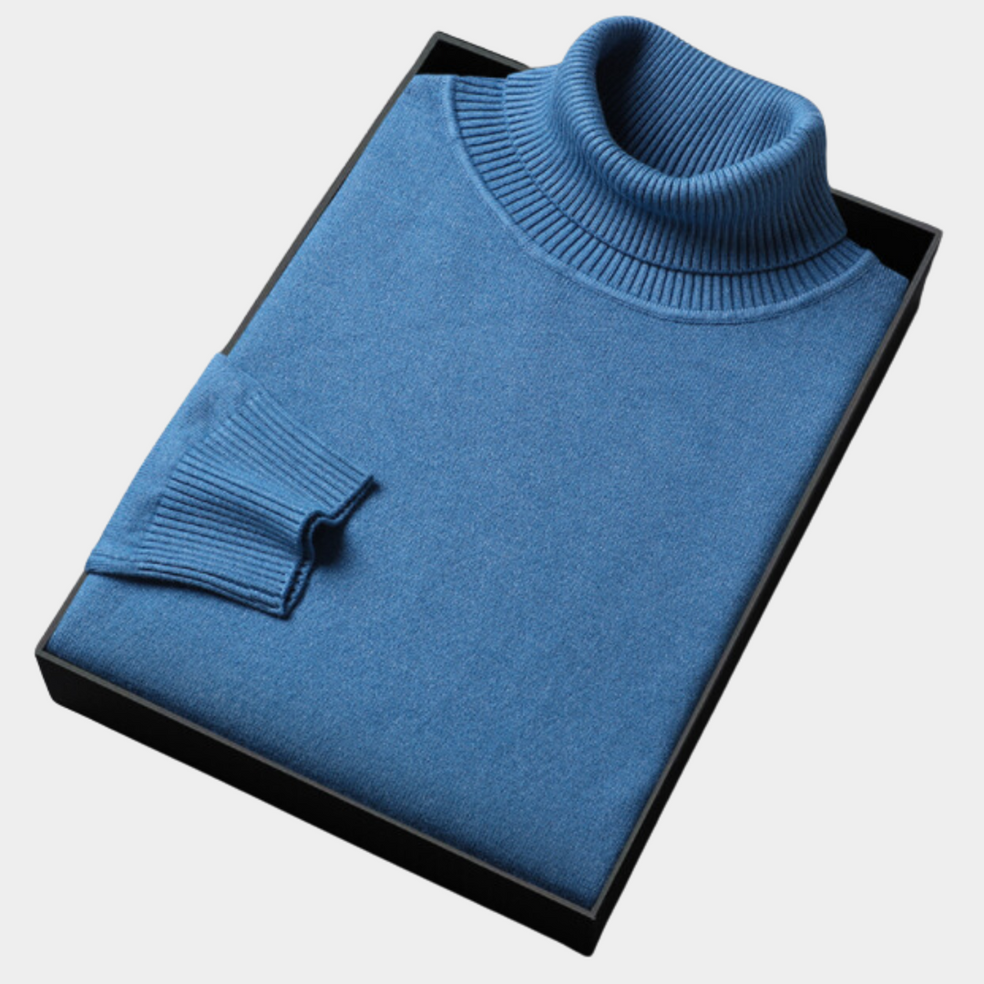 Reuben | Men Spring Turtleneck Pullover Sweater