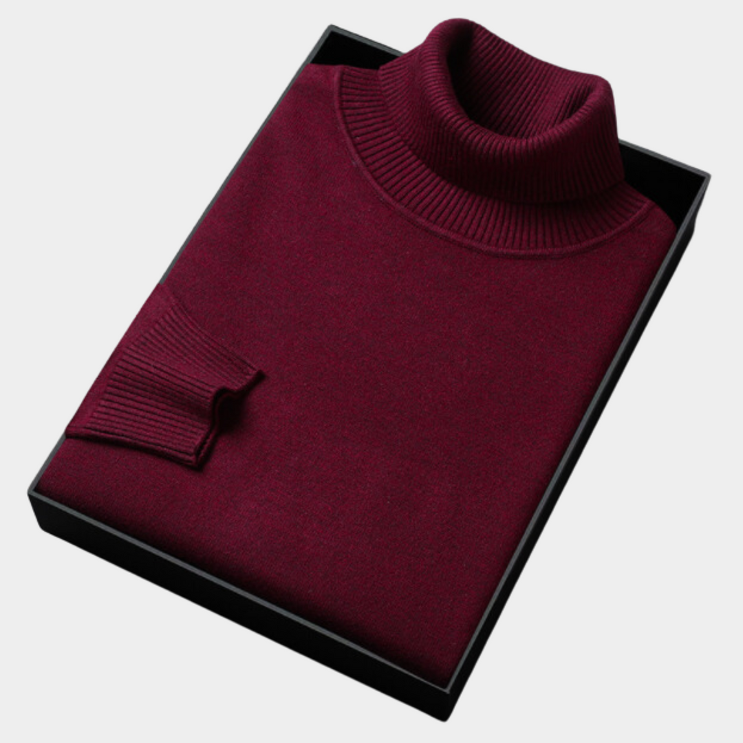 Reuben | Men Spring Turtleneck Pullover Sweater