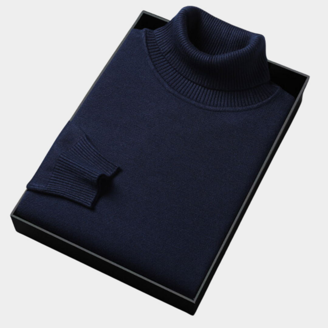 Reuben | Men Spring Turtleneck Pullover Sweater