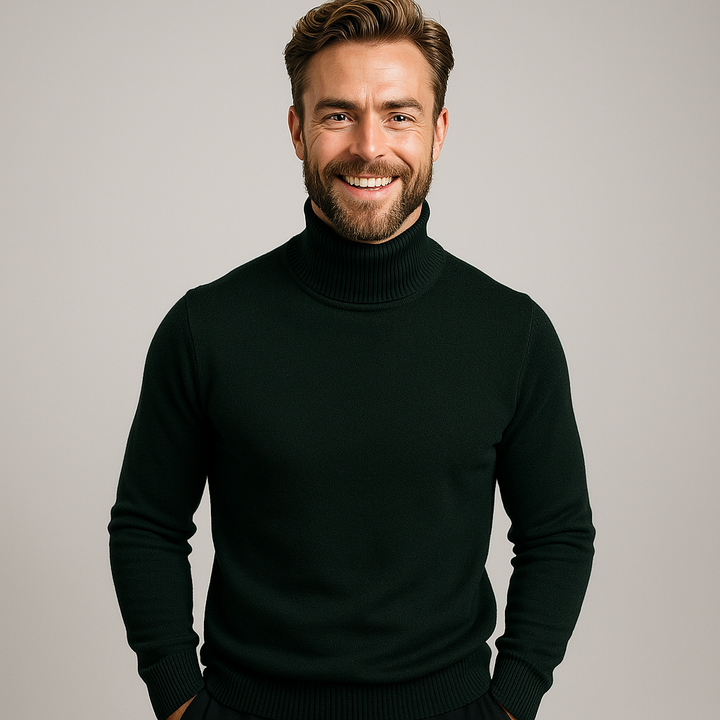 Reuben | Men Spring Turtleneck Pullover Sweater