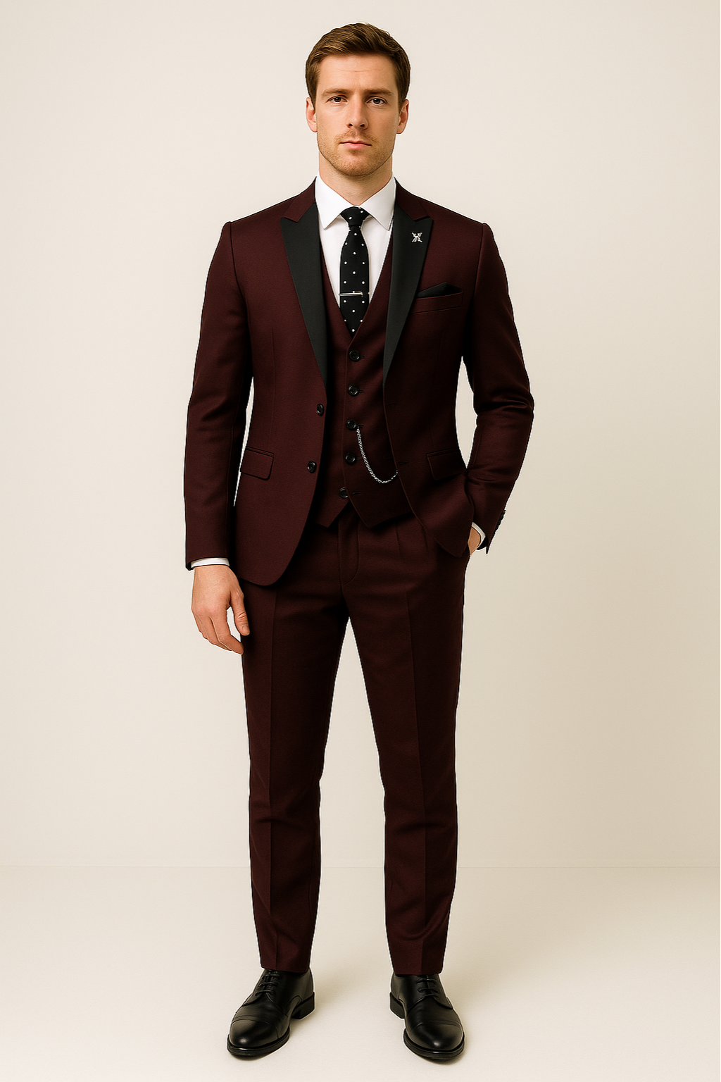 Gene | Men Spring Formal Three Piece Suit Set