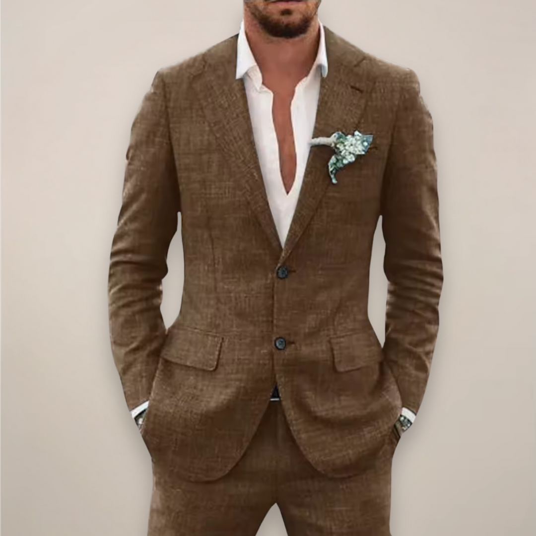 Barry | Men Spring Notch Lapel Suit Set