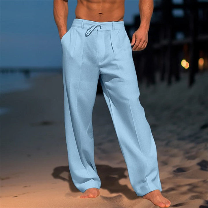 Darren | Men’s Spring Drawstring Relaxed Pants