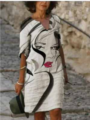 Hailey | Women’s Floral V-Neck Midi Dress