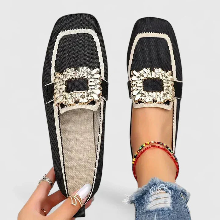 Jacklyn | Women Spring Embellished Slip-On Loafers Shoes