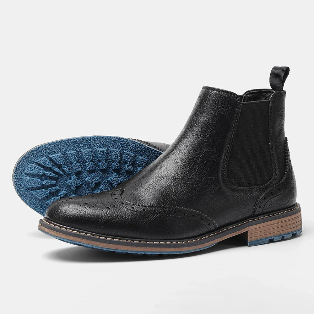 Nathan | Men's Classic Chelsea Boots with Durable Sole