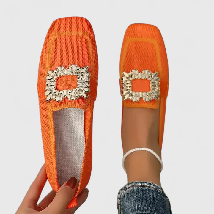 Jacklyn | Women Spring Embellished Slip-On Loafers Shoes