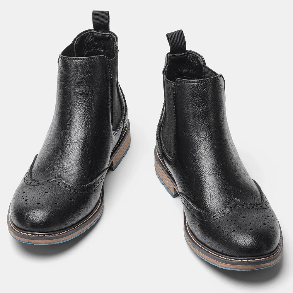 Nathan | Men's Classic Chelsea Boots with Durable Sole