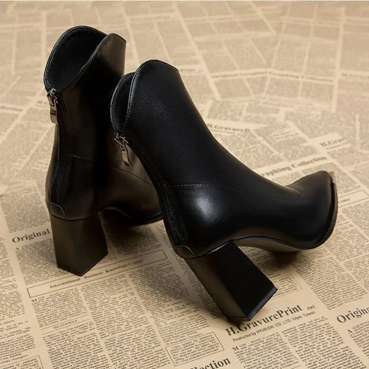Eleanor | Women’s Spring Pointed Heel Ankle Boots