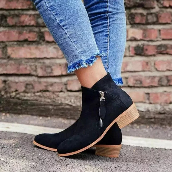 Kimberly | Women’s Zip-Up Ankle Boots