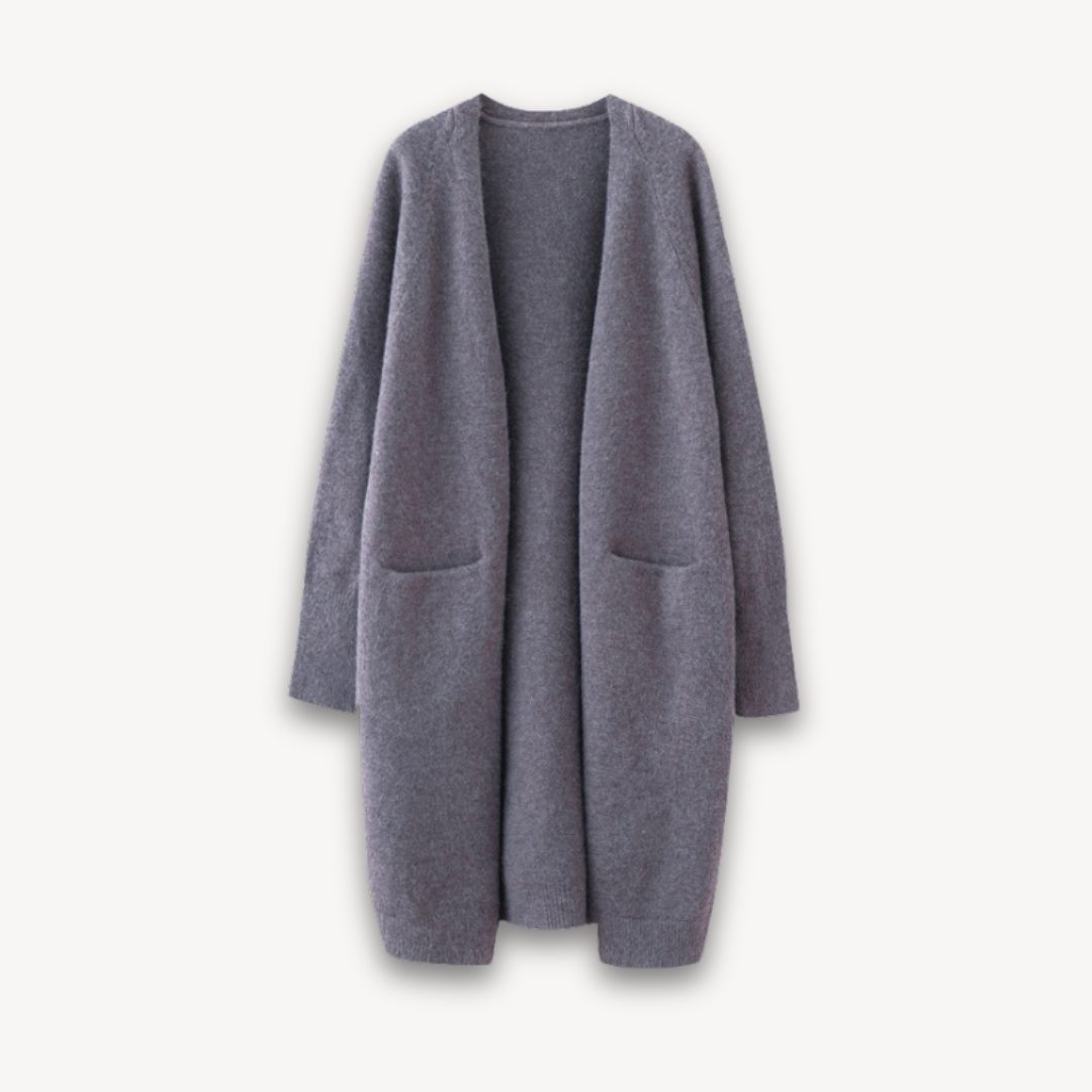 Ella | Women’s Spring Longline Open Front Cardigan