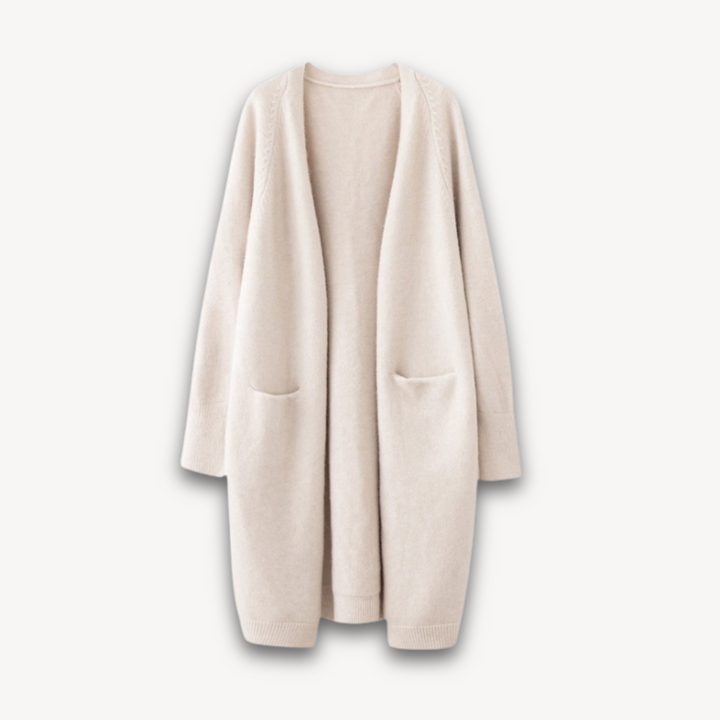 Ella | Women’s Spring Longline Open Front Cardigan