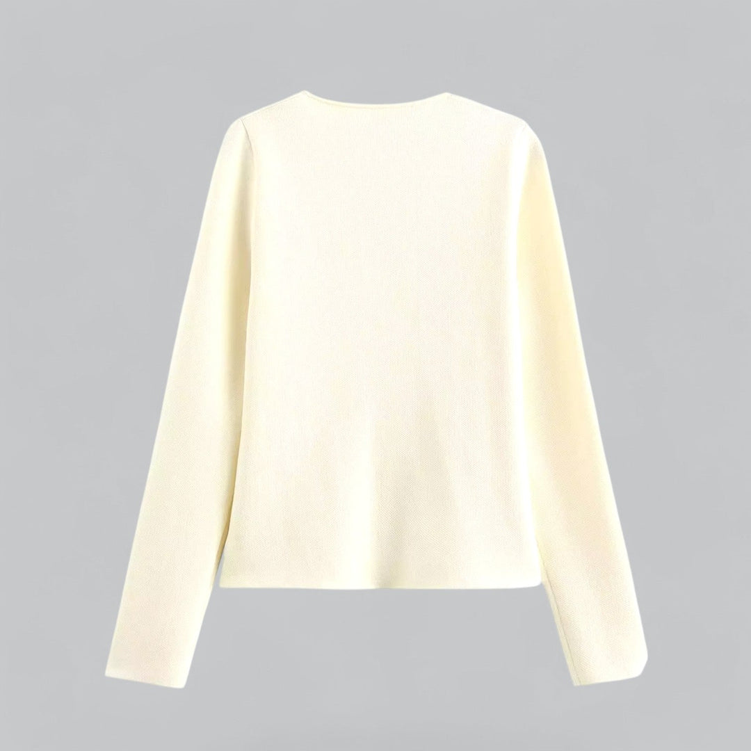 Grace | Women Spring Minimal Button Cardigan