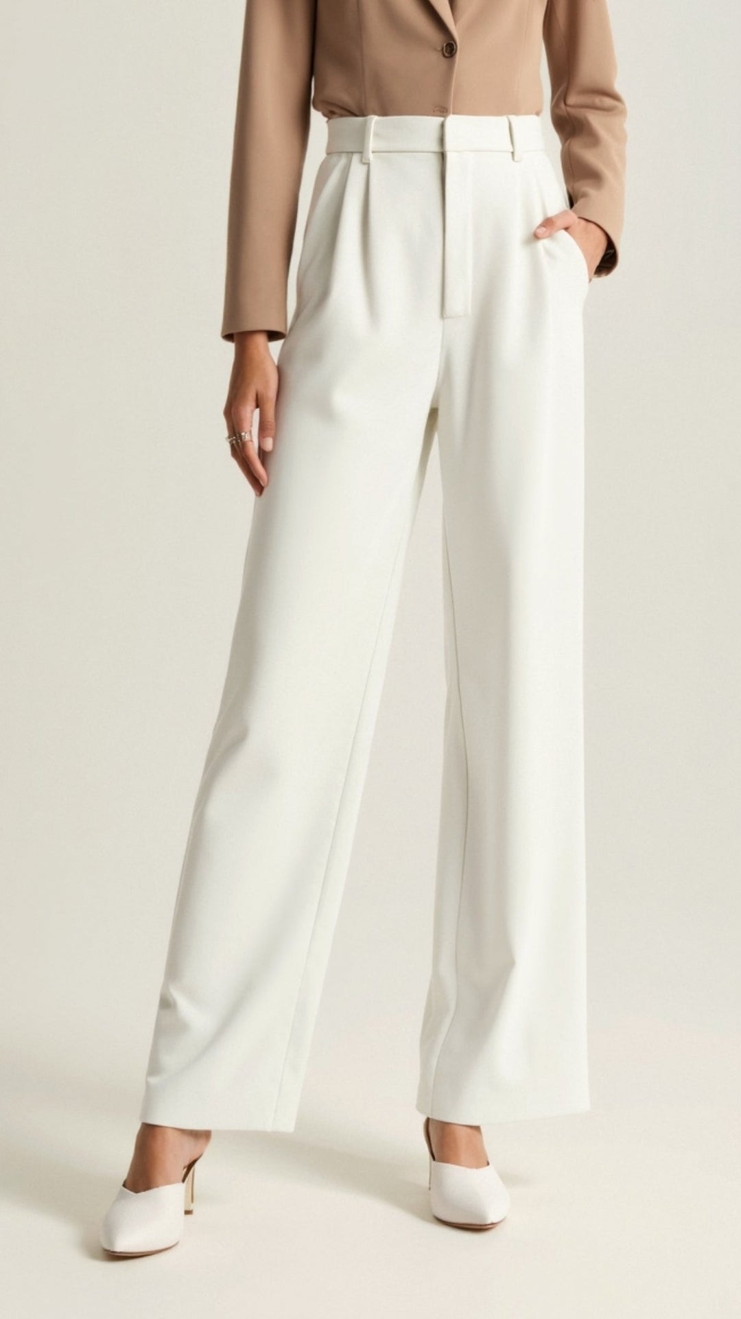 Jasmine | Women’s Spring High-Waist Wide-Leg Pants