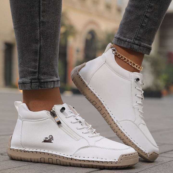 Danielle | Women Spring Zip Up Walking Sneakers