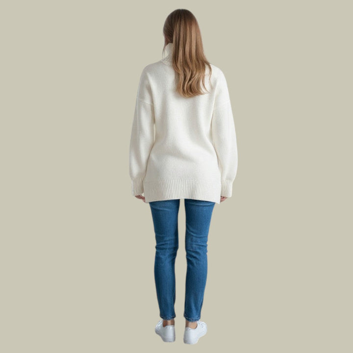 Paige | Women’s Modern Relaxed Fit Winter Turtlenecks Sweater