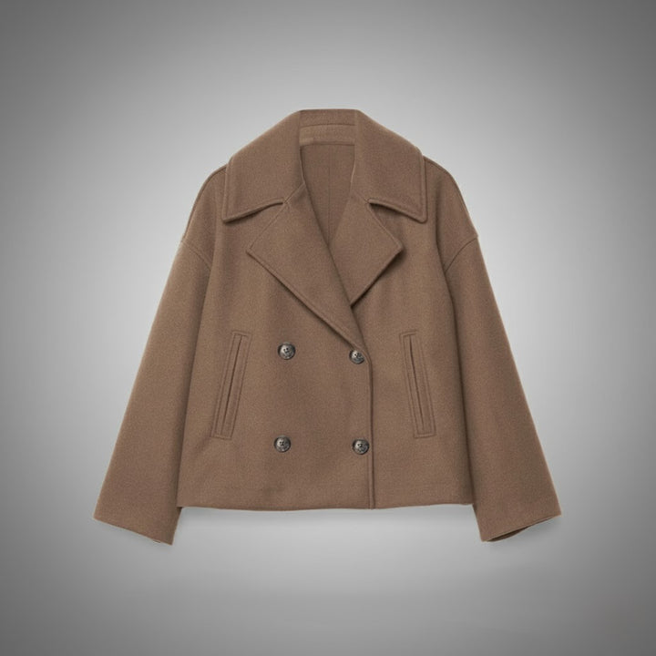 Georgia | Classic Double Button Short Jacket for Women