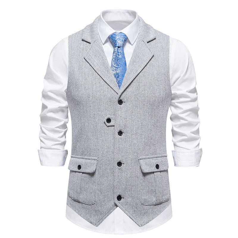 Arthur | Men’s Smart Casual Office Outfit Vest