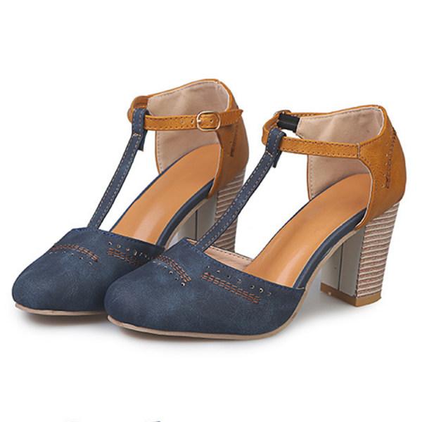 Emma | Women Spring Chunky Heel Mary Janes