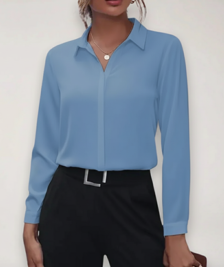 Charlotte | Women’s Spring Buttoned Office Blouse