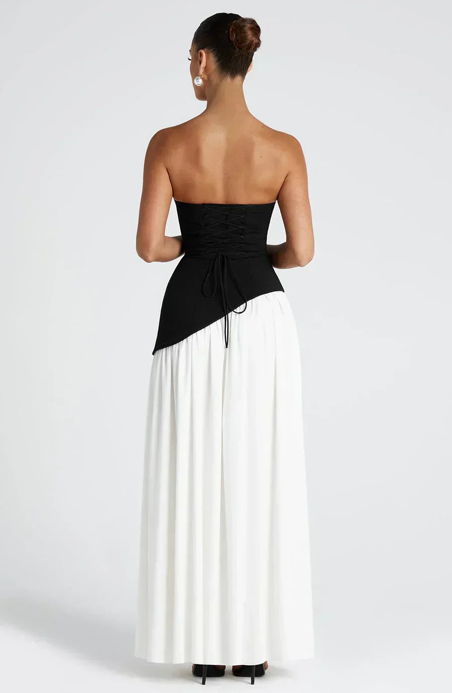 Fiona | Women Wedding Guest Asymmetric Maxi Dress