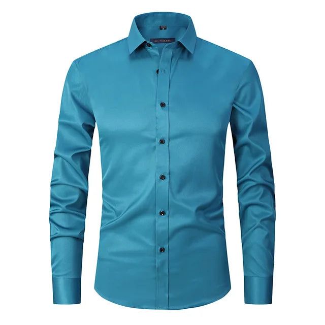 Kevin | Men's Slim-Fit Button-Down Shirt