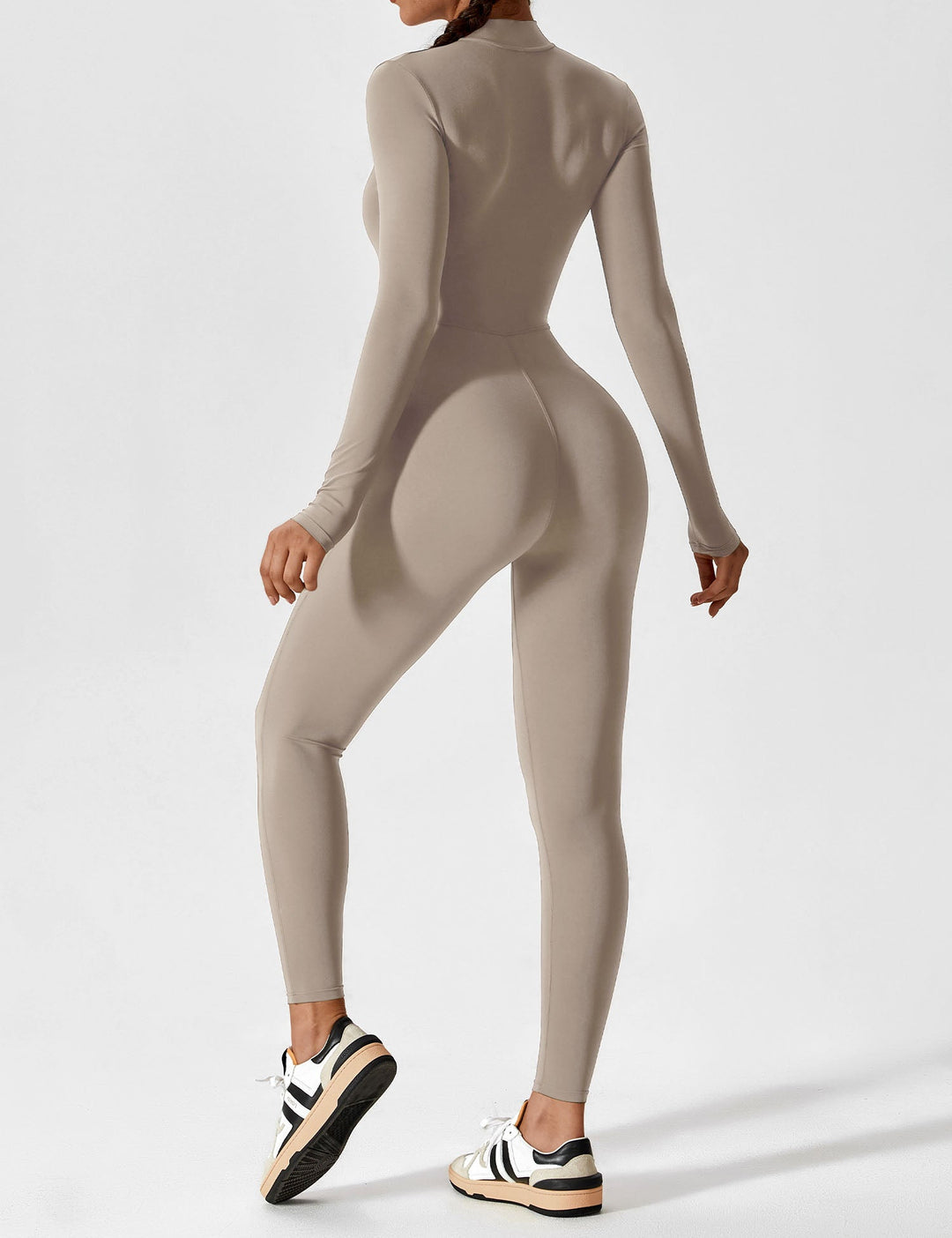 Julia | Women’s Spring Stretch Zip Up Jumpsuit