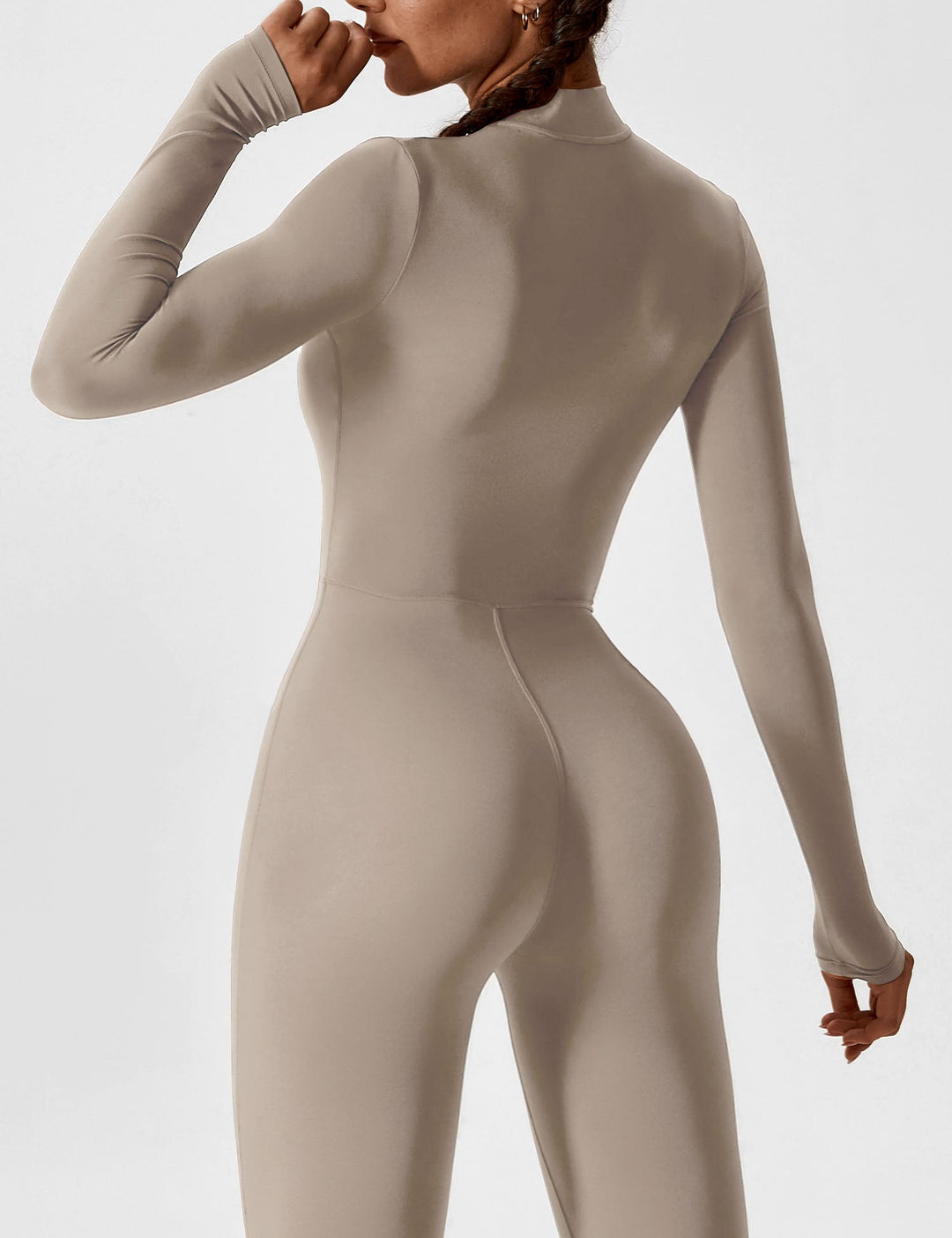 Julia | Women’s Spring Stretch Zip Up Jumpsuit