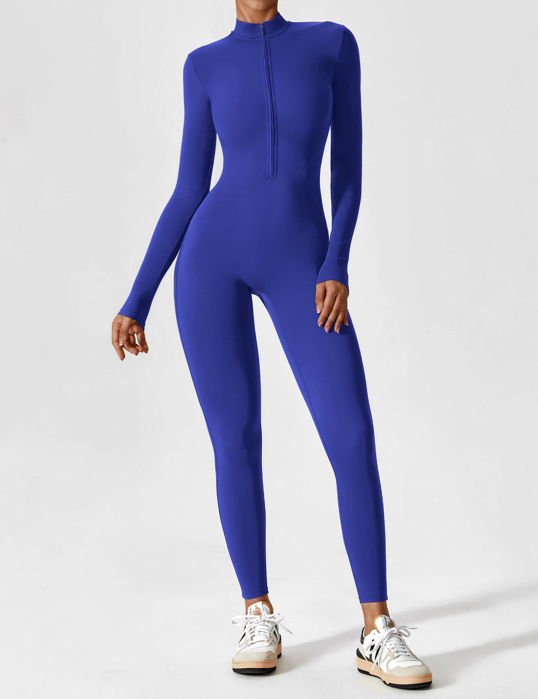 Julia | Women’s Spring Stretch Zip Up Jumpsuit