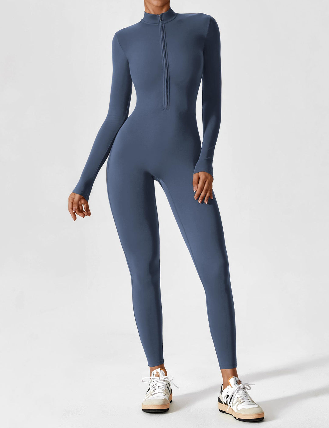Julia | Women’s Spring Stretch Zip Up Jumpsuit
