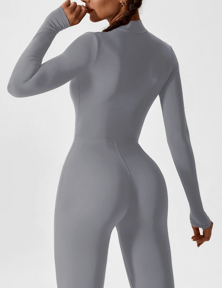 Julia | Women’s Spring Stretch Zip Up Jumpsuit